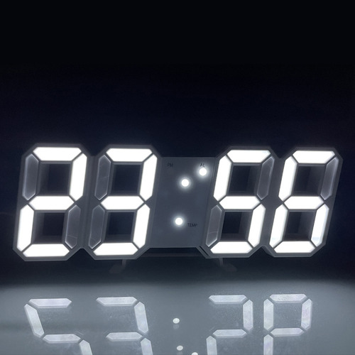 - Reloj De Pared Led 3d, Reloj Digital De Diseño Moderno
