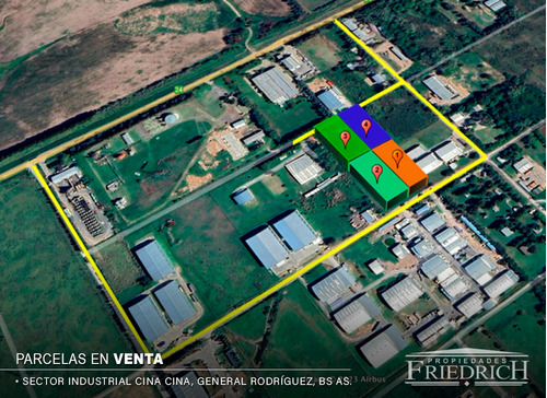 Parcelas En Venta: Sector Industrial Cina Cina,gralrodriguez