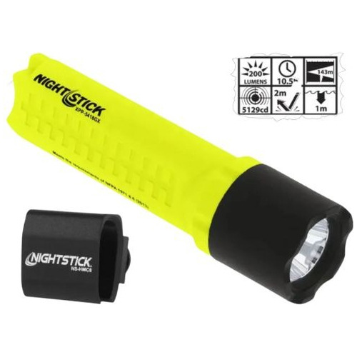 Lanterna Intrinseca 200 Lumen Com Suporte Gallet Nightstick