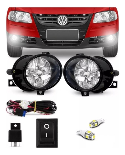 Kit Farol Milha Gol Parati Saveiro G4 2005 A 2008 + Brinde