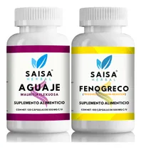Comprar Aguaje 120 Cáp Y Fenogreco 100 Cáp Saisa Herbal