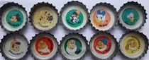 Comprar Antiguas 10 Tapitas Pepsi Disney Personajes