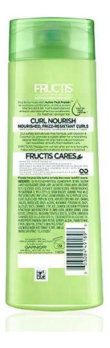 Champu Garnier Fructis Rizo Nutrir Champu Sin Sulfato Y Sin