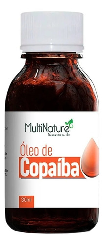 Óleo De Copaíba De 30ml Multinature Tipo De Embalagem Frasco Fragrância Copaiba Tipos De Pele_ Normal