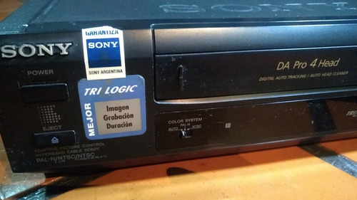 Videocasetera Vhs Sony Usada - Leer Todo Consultar