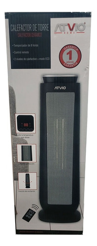 Calefactor De Torre Cerámico Calentador Eléctrico Atvio