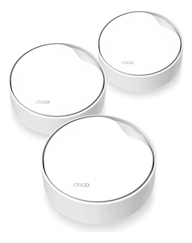 Sistema Deco Tp-link X50 Poe Pack De 3 Unidades Wifi 6 Mesh