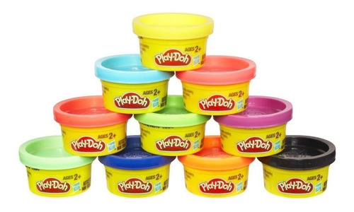 Imagen 2 de 2 de Juguete Plastilina Play-doh De 50 Unidades