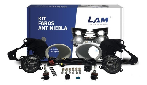 Kit Faros Auxiliares Peugeot 207 Compact 2008 Al 2016 Lam