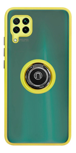 Funda Para Huawei Protector Acrilico Anillo + Mica Completa