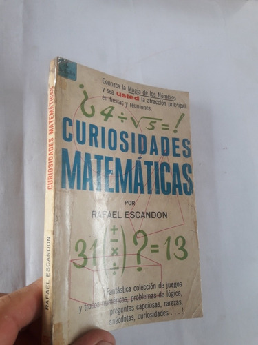 Libro De Curiosidades Matemáticas Rafael Escandon