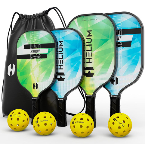 Paquete Familiar De Pickleball Element 4  2 Palas Niño...