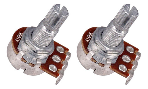 Potenciómetro De Guitarra Audio Pot 4 Piezas