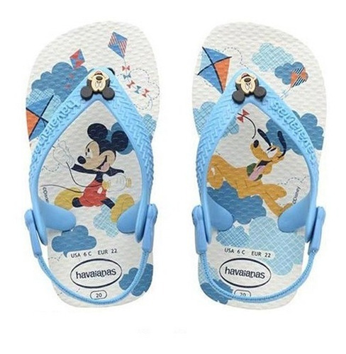 Zonazero Ojotas Havaianas Baby Mickey Minnie Bebes