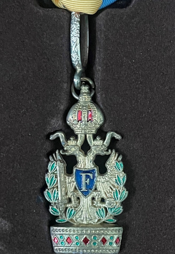 Medalla Militar Condecoracion Orden De La Corona De Hierro (Usado)