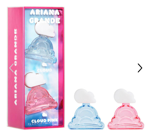 Ariana Grande Mini Cloud Y Cloud Pink Perfume Set Volumen De La Unidad 7.5 Ml