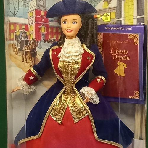 Imagem 3 de 7 de Barbie Edition Patriot Antiga American Stories 1996 80 90