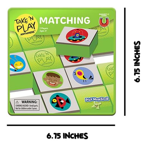 Playmonster Take N Play Juego De Correspondencias Fácil