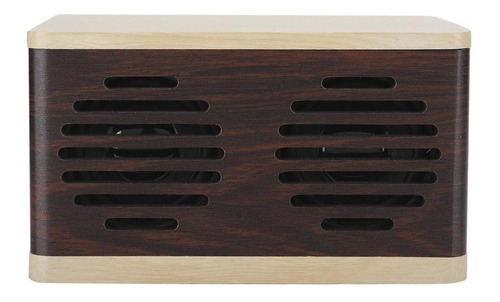 Altavoz Bluetooth, Subwoofer Portátil D7 Splicing Wood Grain