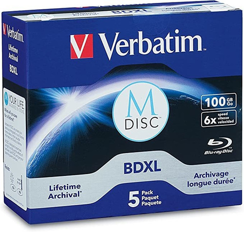 Verbatim M-disc Bdxl 100 Gb - 7350718:mL a $433990