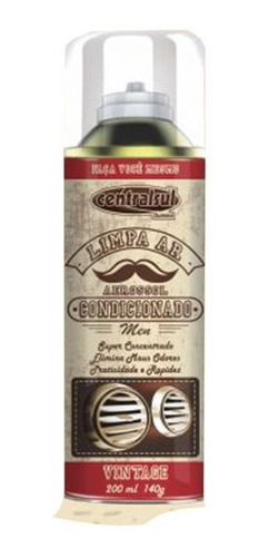 Limpa Ar Condicionado Centralsul Men Vintage 200 Ml