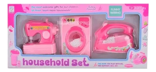 Juguetes Para Niñas 3 Años, Set Electrodoméstico, Regalo