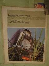 Comprar Publicidad Rambler Ambassador 990 Año 1966