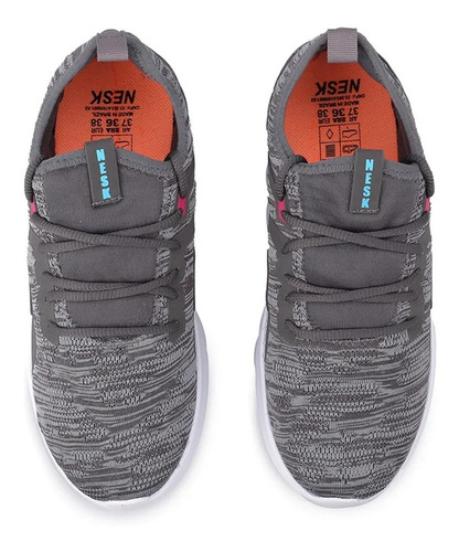 Imagen 4 de 10 de Zapatillas C5514 Nesk Mujer Livianas Deportivas Urbanas Moda