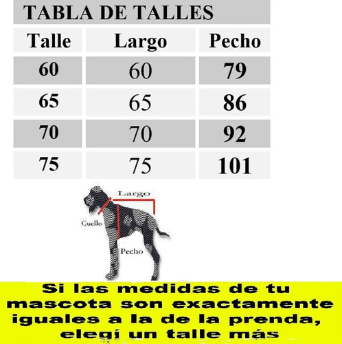Imagen 2 de 8 de Capa Abrigo Chaleco Ropa Perro . Forrada.talles Grandes