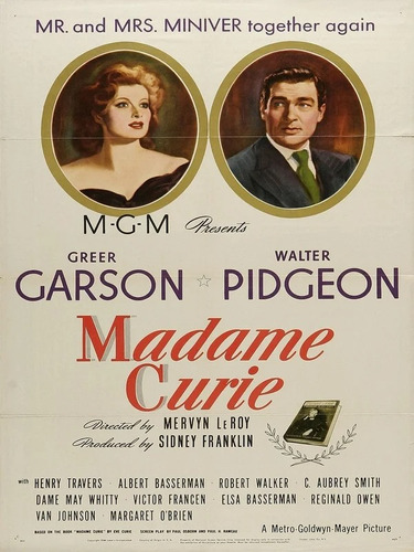 Madame Curie - Marie Curie - Greer Garson - Dvd