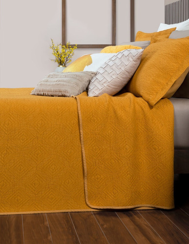 Edredón King Size Jacquard Esquimal + Fundas