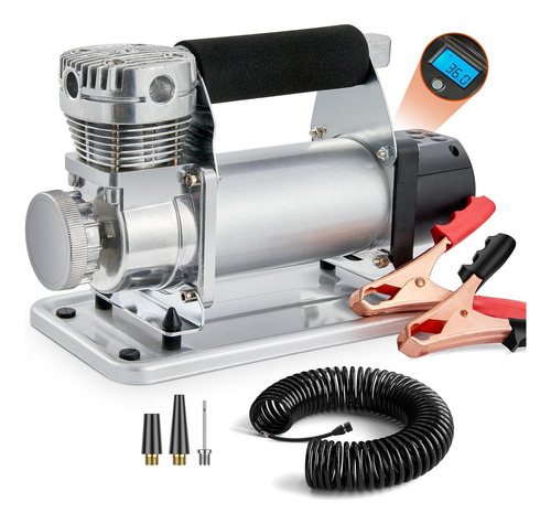 Compresor De Aire De 12 Voltios Resistente, 7.06 Cfm, C...