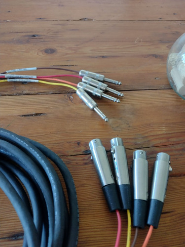 Manguera Pachera Belden 4 Canales Fichas Swichcraft (Usado)