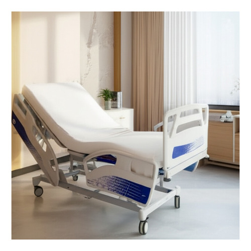 Cama Hospitalar Elétrica Motorizada 8 Movimentos + Trendelemburg + Pro Clive Articulada Posição Poltrona + Colchão D33 180kg