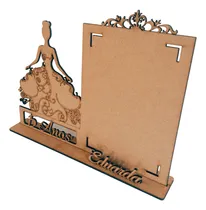 Comprar 100 Porta Retratos 15 Anos Personalizado Mdf Cru Lembrança