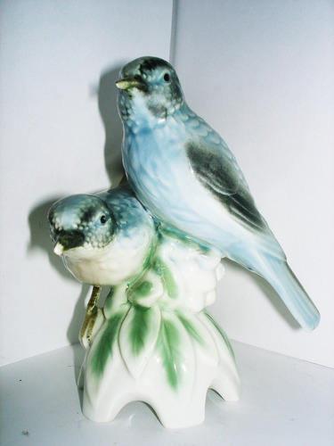 Antigua Figura De Porcelana Gerold Porzellan Aves En Perfect