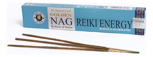 Incenso Indiano Vijayshree Golden Nag Reiki Energy 15g