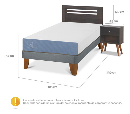 Cama Europea Blanco