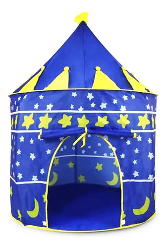 Casa De Campaña Carpa Para Niños Estrella Azul Castillo