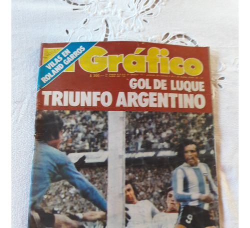 El Grafico Nº 3008 31/5/1977 Argentina 3 Polonia 1 Luque