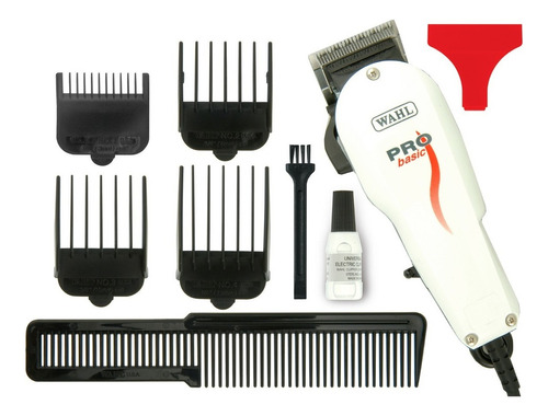 Maquina Cortar Pelo Wahl Pro Basic Clipper Con Accesorios 