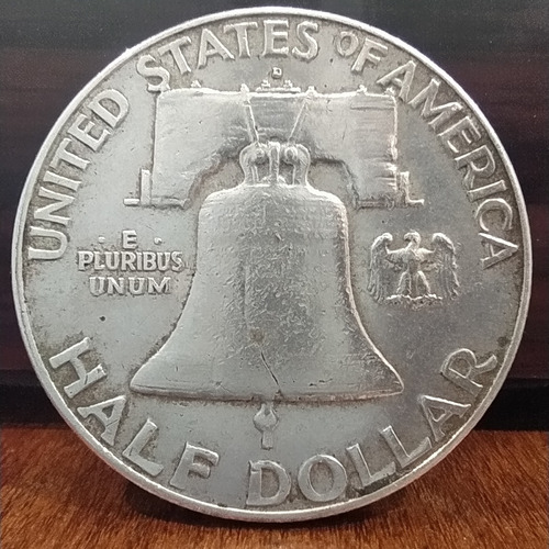 Moneda De Plata Half Dollar Usa 1963 D Km# 199 #2