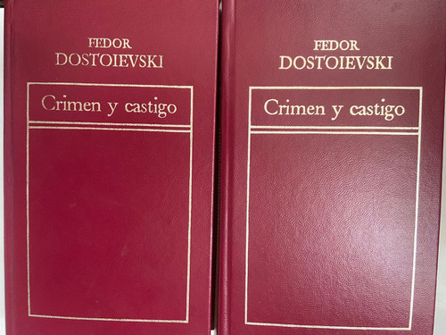 Fedor Dostoyevski Crimen Y Castigo 2 Tomos Tapa Dura Orbis