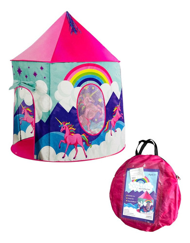 Carpa Castillo Unicornio  Original Plegable