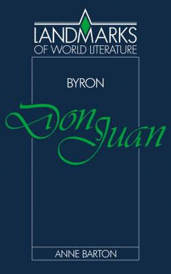 Libro Landmarks Of World Literature: Byron: Don Juan - An...