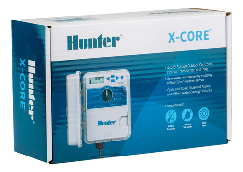 Controlador De Riego Exterior, Hunter Xc400 4 Estaciones
