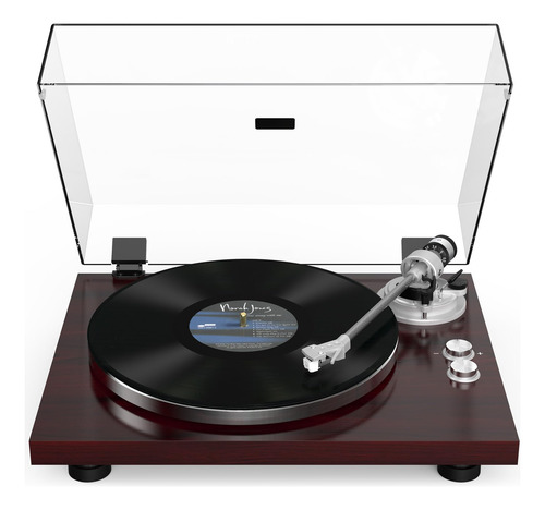 Turntable Wireless Lp Player Con Aluminio Y Brazo De Carbono