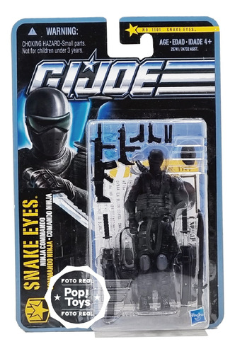 Hasbro - G.i.joe - The Pursuit Of Cobra - Snake Eyes Intl