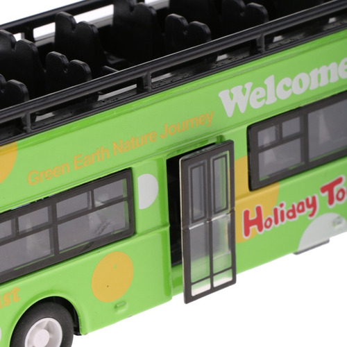 1/36 Escala Modelo De Autobús De Visita Turística De Pisos