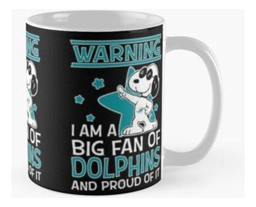 Taza Fanático De Los Delfines Calidad Premium